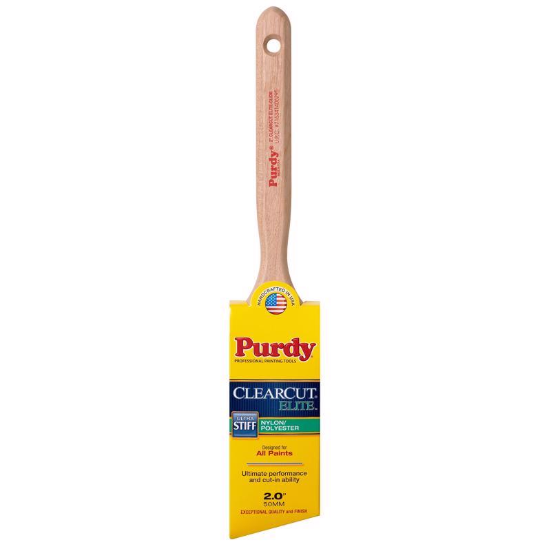 Purdy Clearcut Elite Glide 2 in. Ultra Stiff Angle Trim Paint Brush