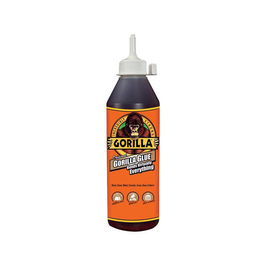 Gorilla High Strength Glue Tan Original Gorilla Glue 18 oz