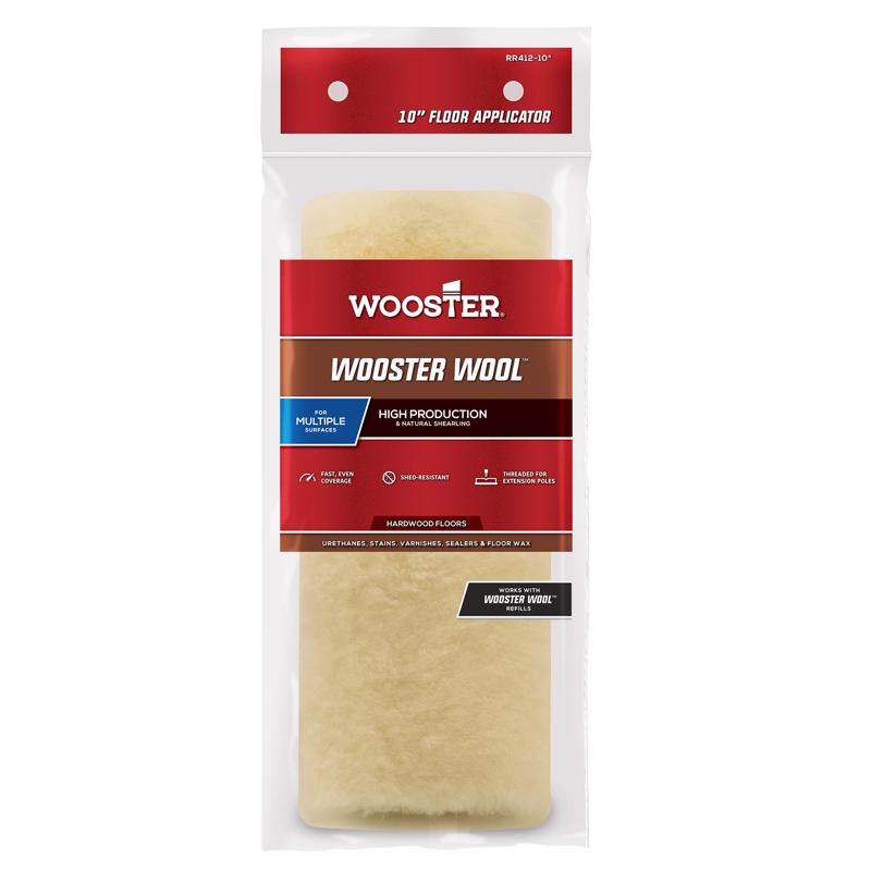 Wooster 10 in. W 1/2 in. Floor Applicator For Smooth Surfaces