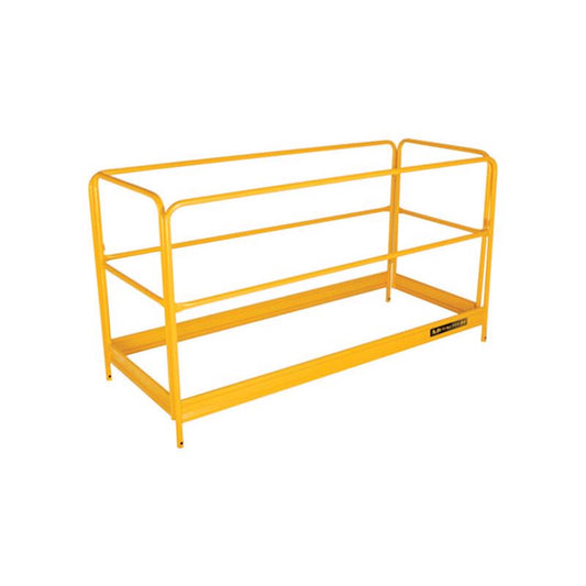 Metaltech Steel Yellow Scaffolding Guard Rail 1 pk