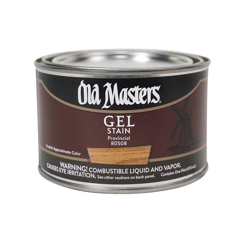 Old Masters Semi-Transparent Provincial Oil-Based Alkyd Gel Stain 1 pt