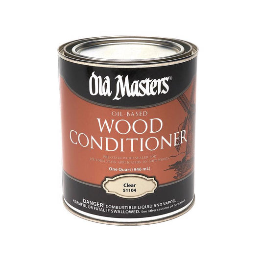 Old Masters Clear Oil-Based Wood Conditioner 1 qt