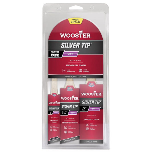 Wooster Silver Tip Soft Assorted Paint Brush