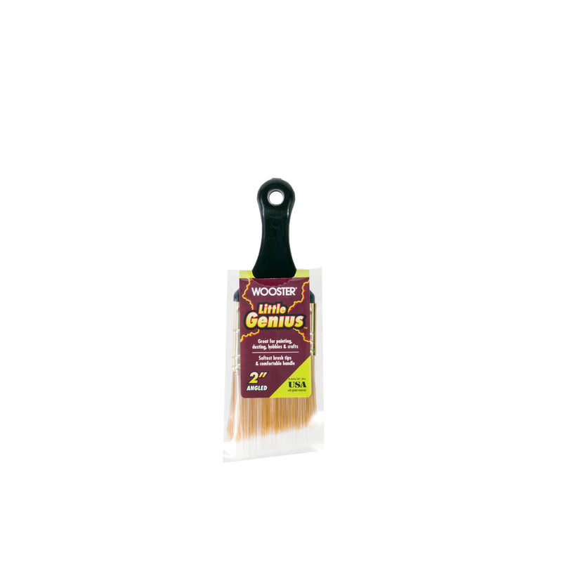 Wooster Little Genius 2 in. Soft Angle Paint Brush