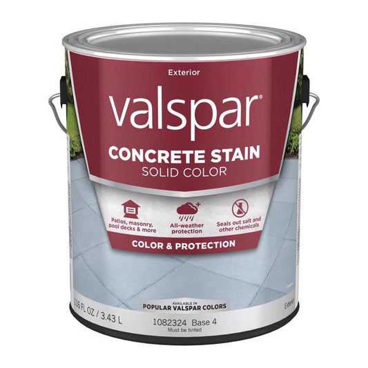 Valspar Solid Base 4 Concrete Stain 1 gal