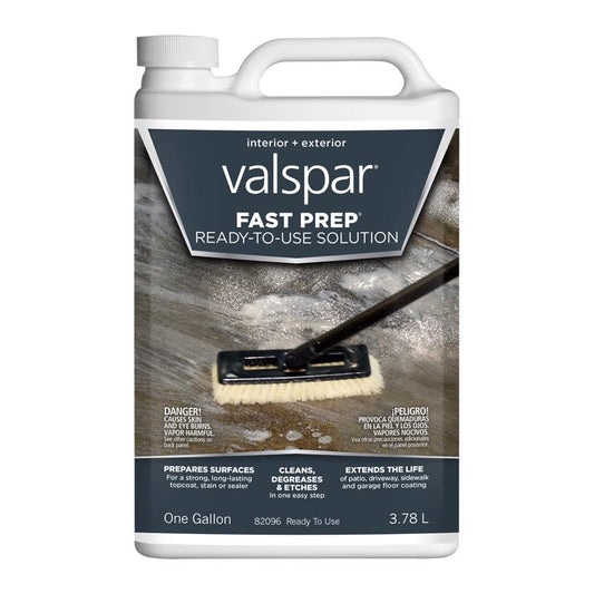 Valspar Fast Prep Ready-To-Use Concrete Etching Stain 1 gal