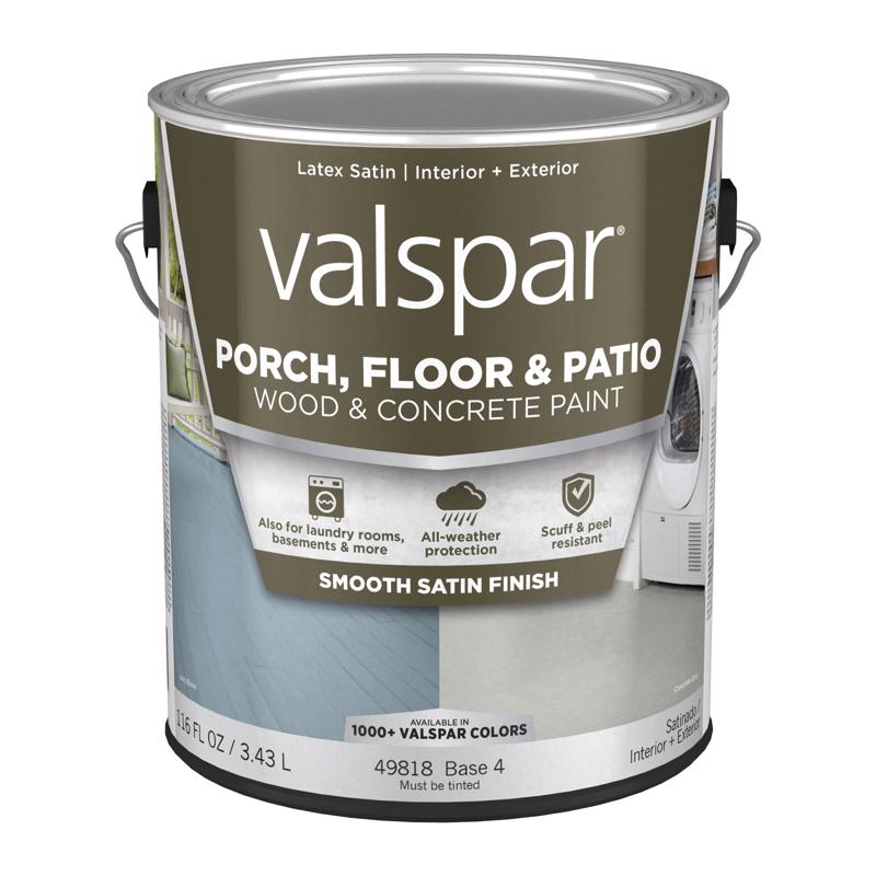 Valspar Porch, Floor & Patio Satin Base 4 Floor Paint 1 gal