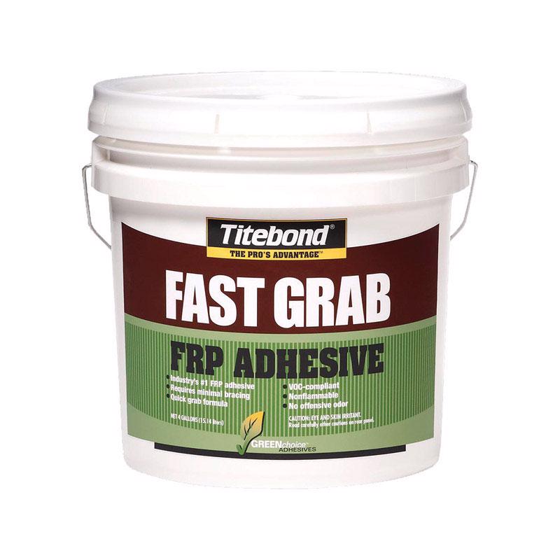 Titebond GREENchoice Fast Grab FRP High Strength Emulsion Polymer Light Beige Adhesive 4 gal