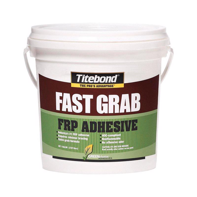 Titebond GREENchoice Fast Grab FRP High Strength Emulsion Polymer Light Beige Adhesive 1 gal