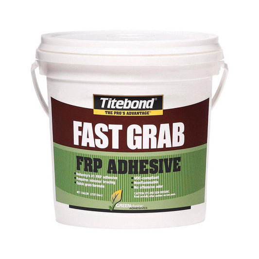 Titebond GREENchoice Fast Grab FRP High Strength Emulsion Polymer Light Beige Adhesive 1 gal