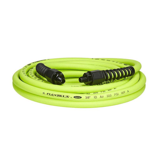 Legacy Flexzilla Pro 25 ft. L X 3/8 in. D Hybrid Polymer Air Hose 300 psi Zilla Green