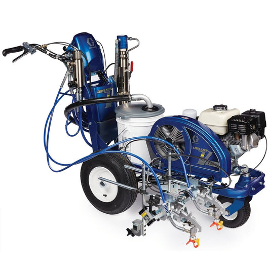 Graco LineLazer V 200HS HP Automatic Hydraulic Line Striping Sprayer, 2-Gun, Both Automatic - 17H464