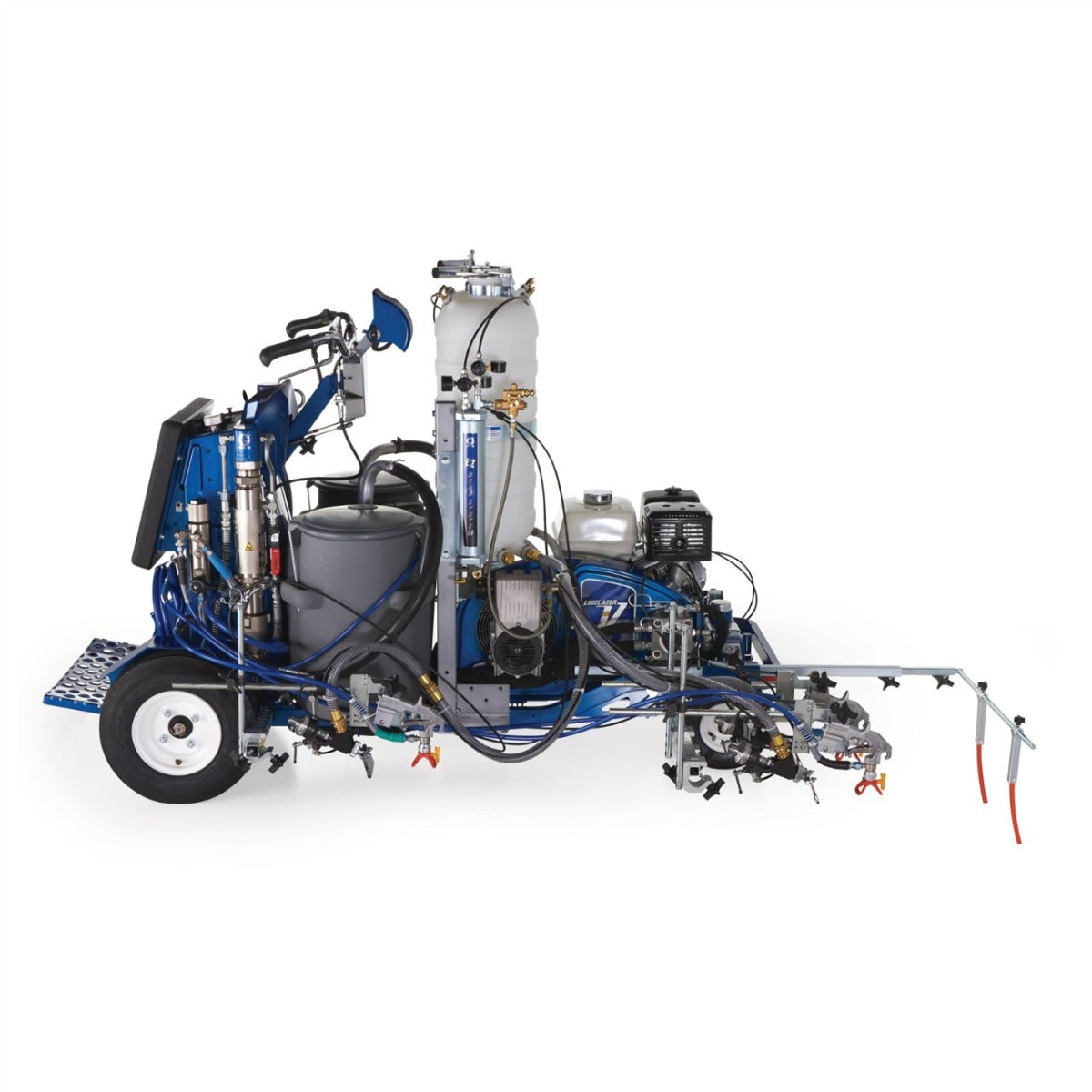 Graco LineLazer V 250DC HP Reflective Series - Three Gun, Automatic - Pressurized Beads Installed 2-Tanks -17H474