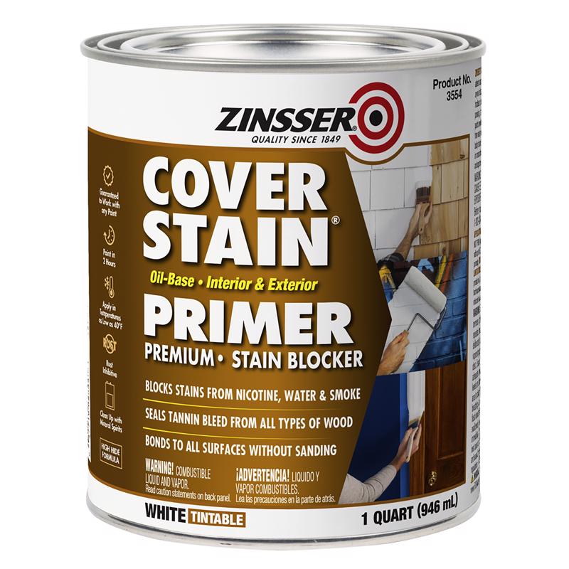 Zinsser Cover Stain White Primer 1 qt