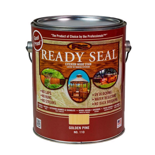 Ready Seal Goof Proof Semi-Transparent Flat Golden Pine Oil-Based Penetrating Wood Stain/Sealer 1 ga