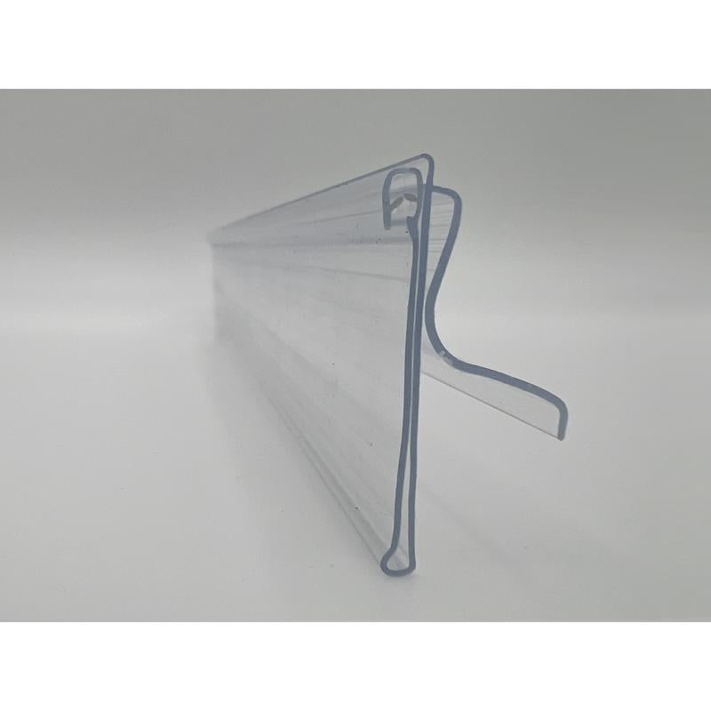 Plastic Shelf Bin Tag Strip 1.25 in. H X 0.32 in. W