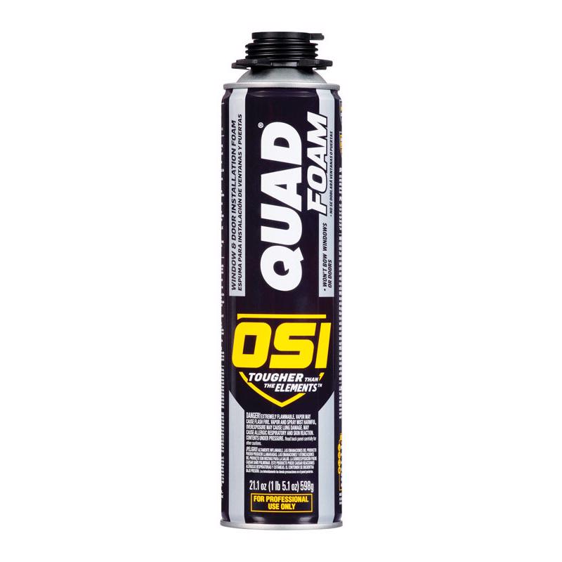 OSI Quad Tan Foam Window and Door Foam Sealant 21.1 oz