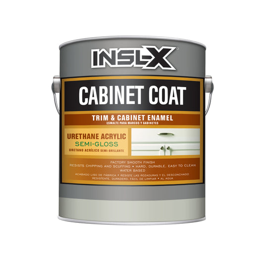 Insl-X Cabinet Coat Semi-Gloss Base 2 Trim & Cabinet Enamel Interior 1 gal