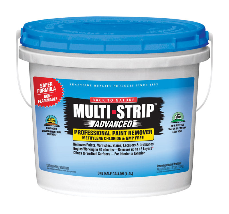 Back to Nature Multi-Strip Advanced Professional Strength Paint Remover 1/2 gal