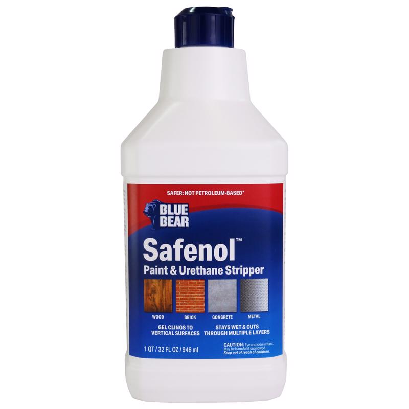 Blue Bear Safenol Paint and Urethane Stripper 1 qt