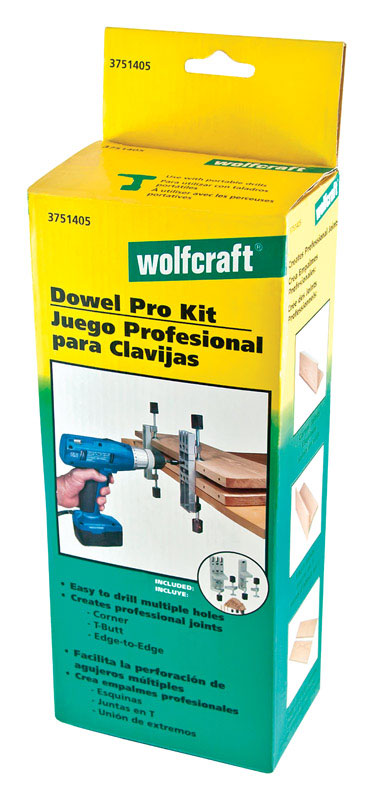 Wolfcraft Doweling Jig 1-1/4 in. 67 pc