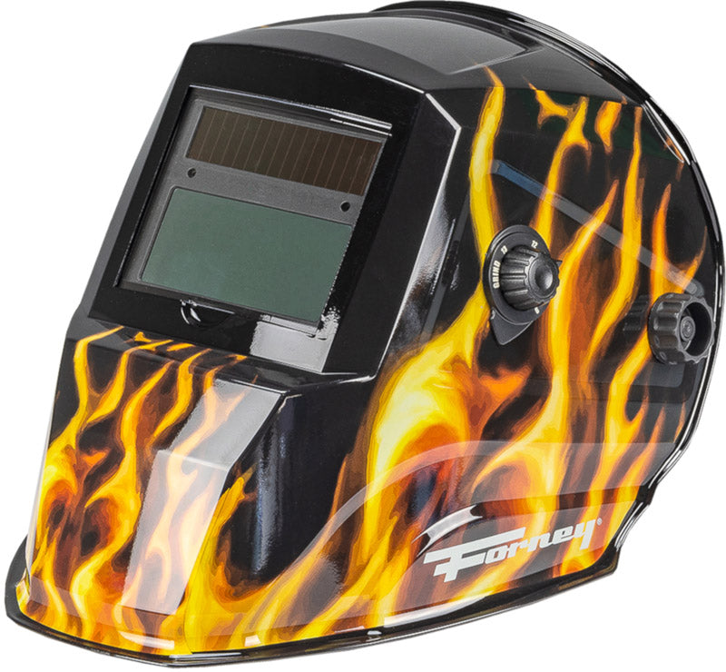 Forney Auto-Darkening Variable Shade Welding Helmet Scortch 1 pc