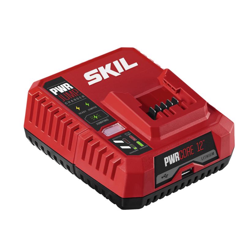 SKIL PWR CORE 12 QC535701 12 V Lithium-Ion Battery Charger 1 pc