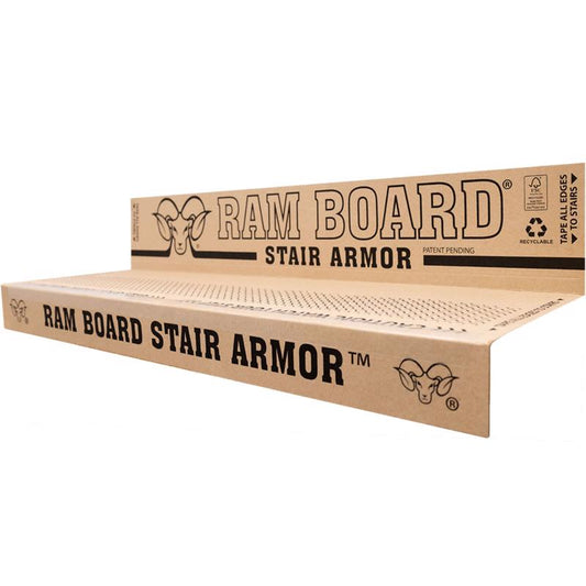 Ram Board Stair Armor 19 in. H X 34 in. W Polypropylene Stair Protector 6 pc