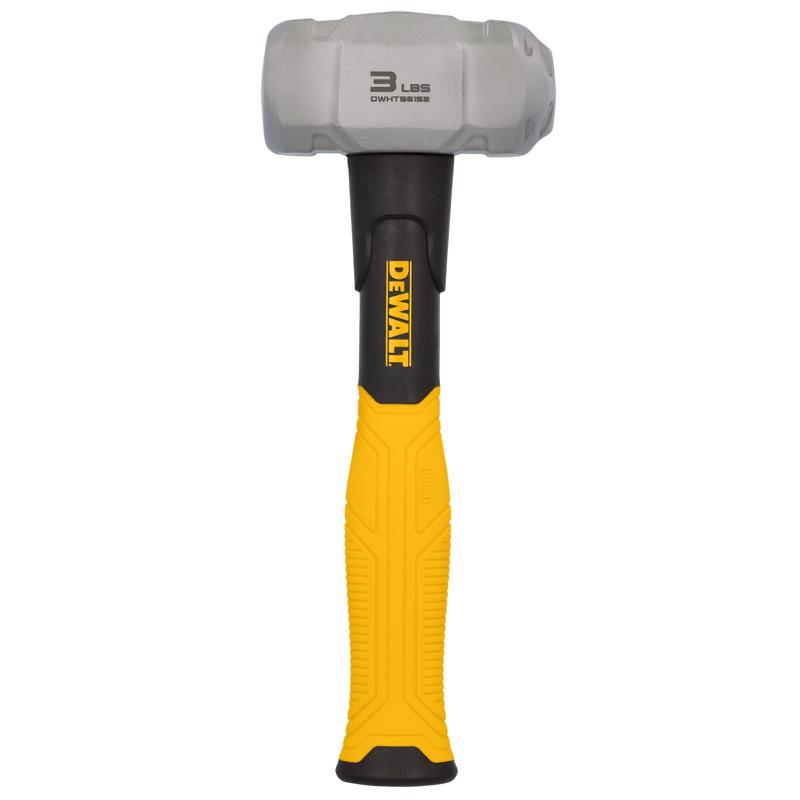 DeWalt 3 lb Steel Drilling Hammer 8-3/4 in. Fiberglass Handle