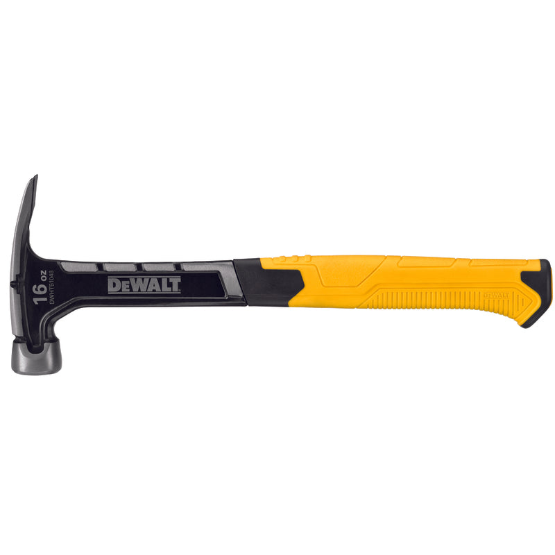 DeWalt 16 oz Smooth Face Rip Claw Hammer 7.50 in. Steel Handle