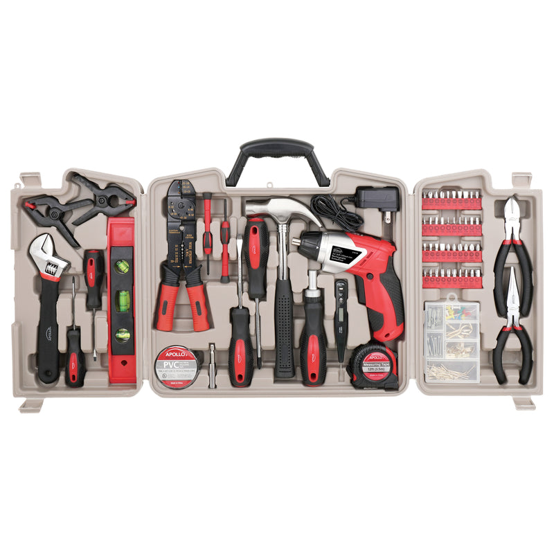 Apollo Tools Household Tool Kit 161 pc