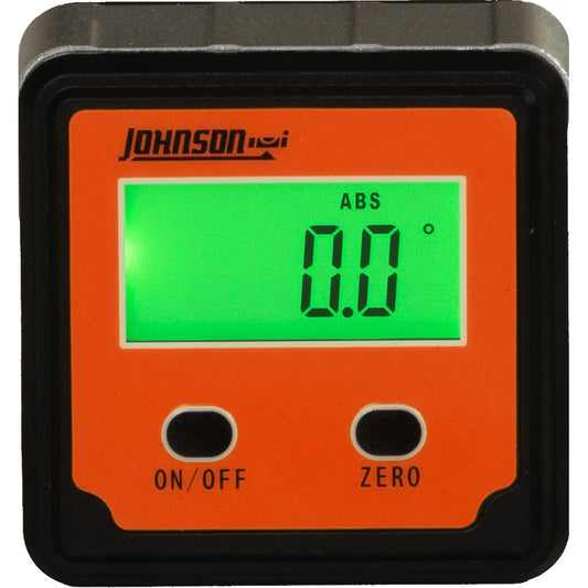 Johnson Magnetic Digital Angle Locator Orange