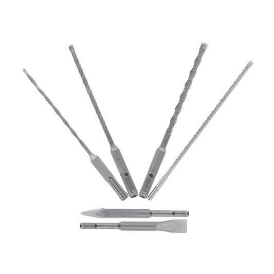 Diablo Rebar Demon Carbide SDS-Plus Concrete Demolition Set SDS-Plus Shank 6 pc