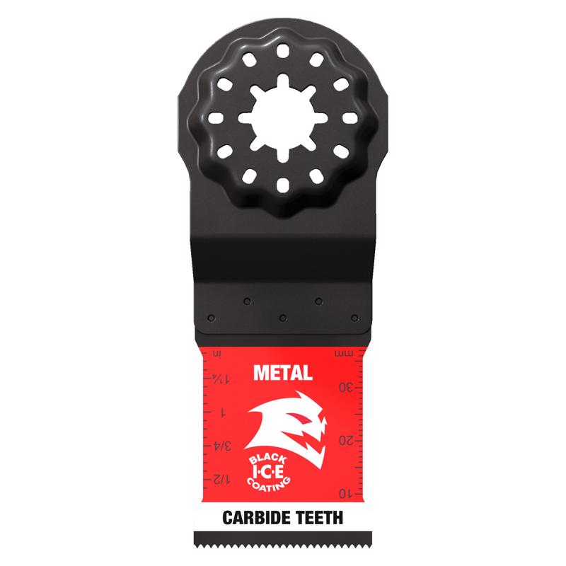 Diablo Starlock 1-1/4 in. W Carbide Oscillating Blade Metal 3 pk