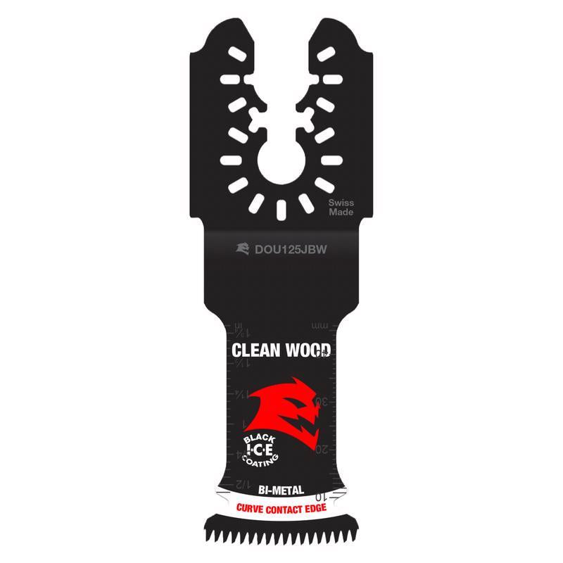 Diablo 1-1/4 in. X 1-1/4 in. W Bi-Metal Oscillating Blade Clean Wood 1 pk