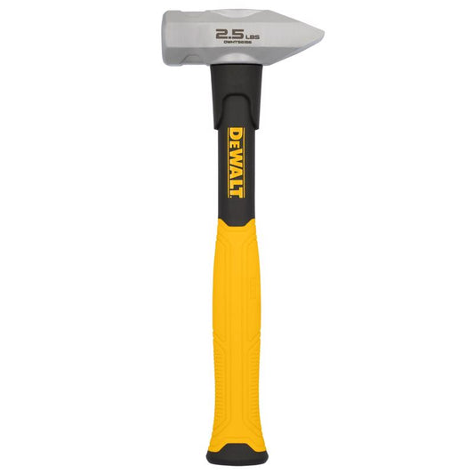 DeWalt 2.5 lb Steel Blacksmith Hammer 12 in. Fiberglass Handle