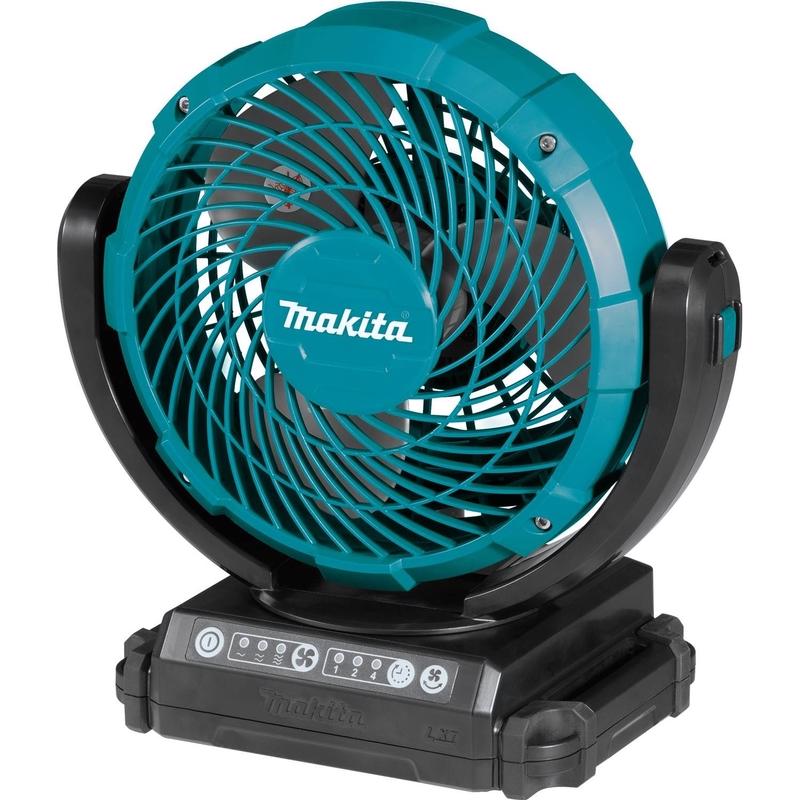 Makita 11-1/8 in. H 3 speed Oscillating Cordless Jobsite Fan