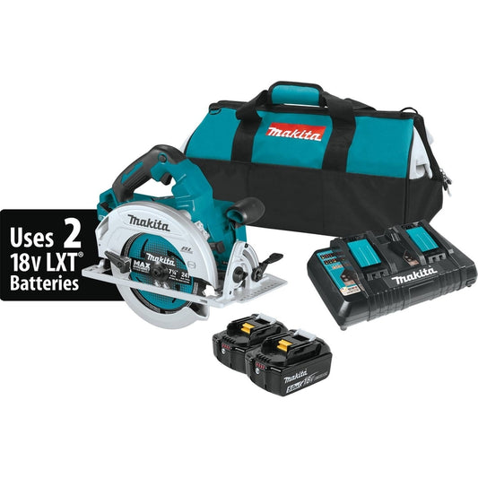 Makita 36V 7-1/4 in. Cordless Brushless Circular Saw Kit (Battery)