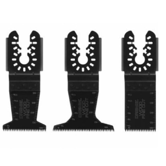 Dremel Steel Oscillating Blade Set Wood 3 pc