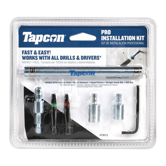 Tapcon Pro Installation Kit