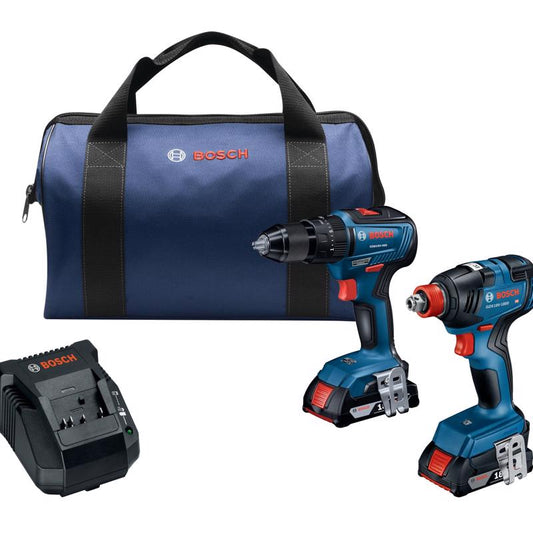 Bosch 18V Cordless Brushless 2 Tool Combo Kit