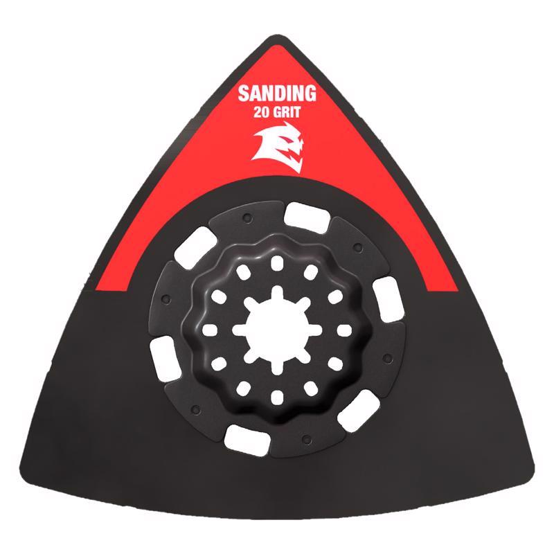 Diablo Starlock 3-1/2 in. W Carbide Grit Oscillating Sanding Plate 1 pk