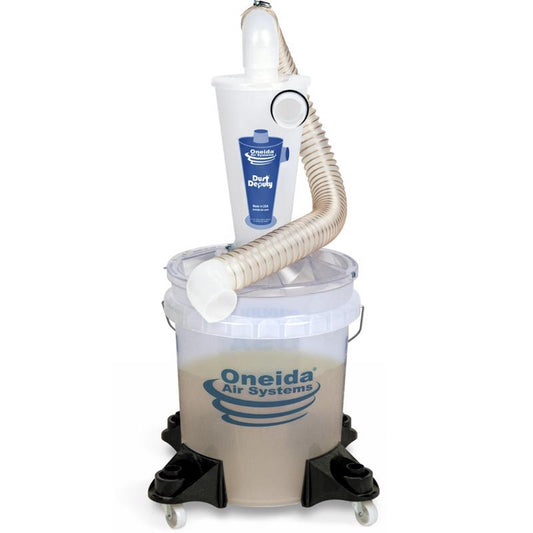 Oneida Air Systems Dust Deputy 29.75 in. L X 17.75 in. W X 17.75 in. D Deluxe Wet/Dry Vac Cyclone Se