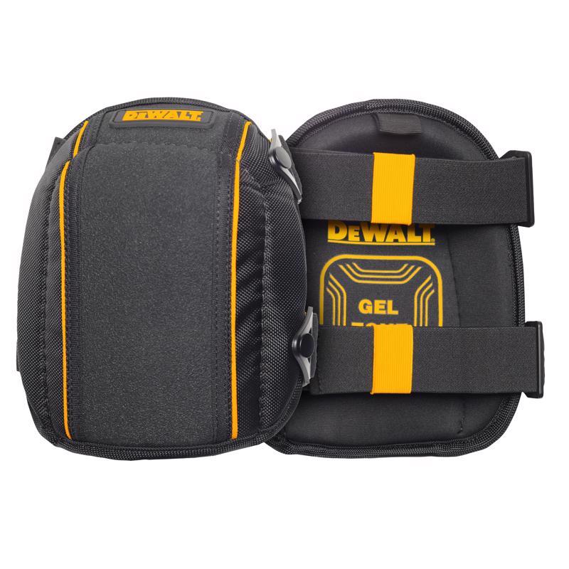 DeWalt 8.5 in. L X 7 in. W Gel Foam Flooring Knee Pads Black/Yellow One Size Fits All