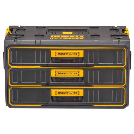 DeWalt ToughSystem 2.0 21.3 in. Tool Box Black/Yellow