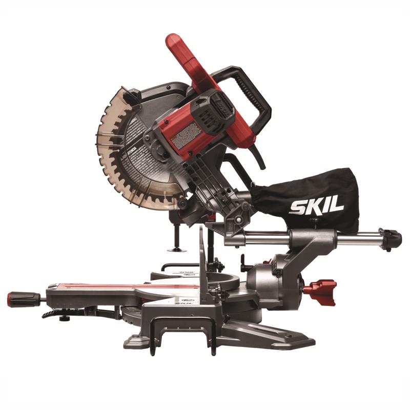 Skil 15 amps 10 in. Corded Dual-Bevel Sliding Compound Miter Saw Tool Only