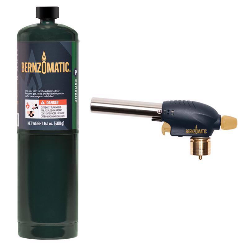 Bernzomatic Quickfire 14.1 fl. oz. Torch Kit 2 pc Propane