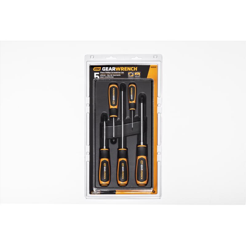 Gearwrench Phillips Screwdriver Set 5 pc