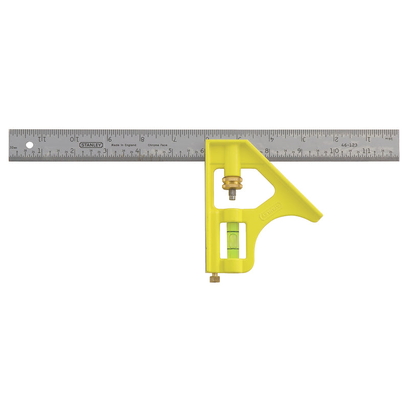 Stanley 12 in. L X 3 in. H Steel English Combination Square