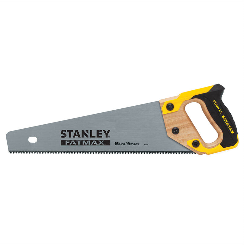 Stanley FatMax 15 in. Carbon Steel Multi Hand Saw 9 TPI 1 pc